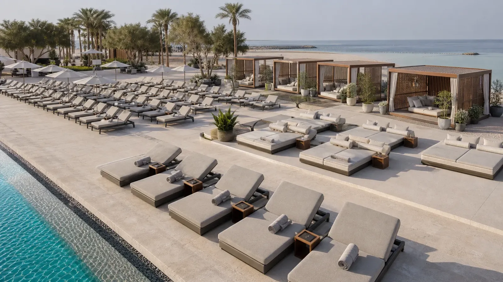 Beach Club and Day Club Furniture in the UAE: Sunbeds, Daybeds, Cabanas, and VIP Zones That Earn Their Keep