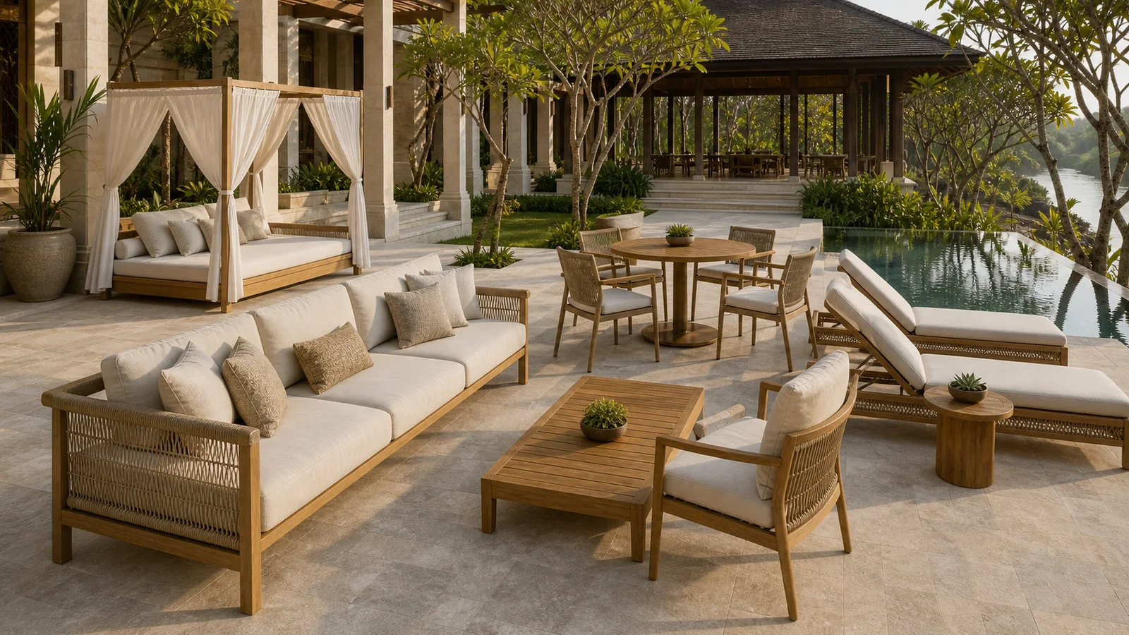 Teak Furniture Handmade in Indonesia: Explore BSA's Custom Collection