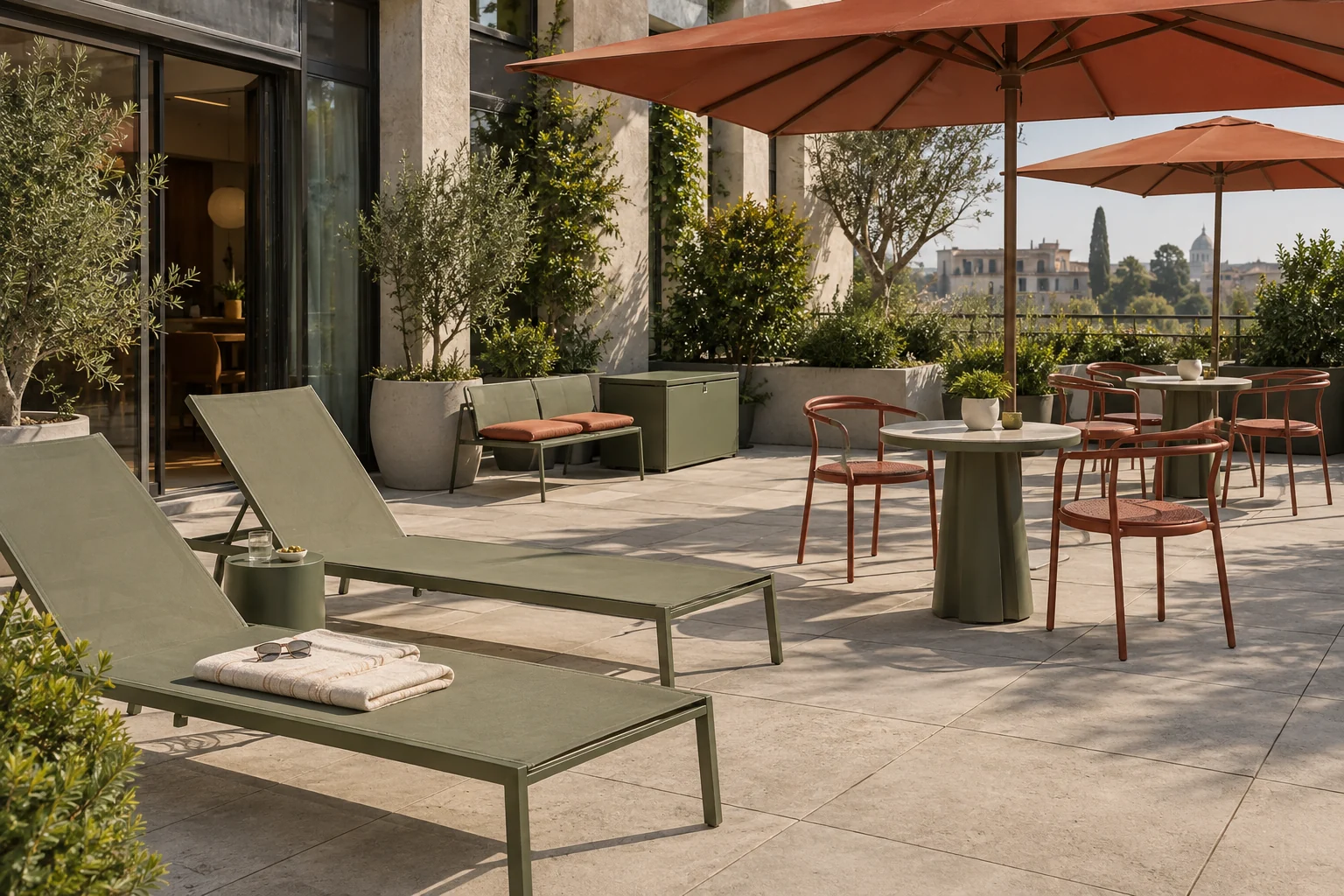 Bold Contemporary furniture concept exterior