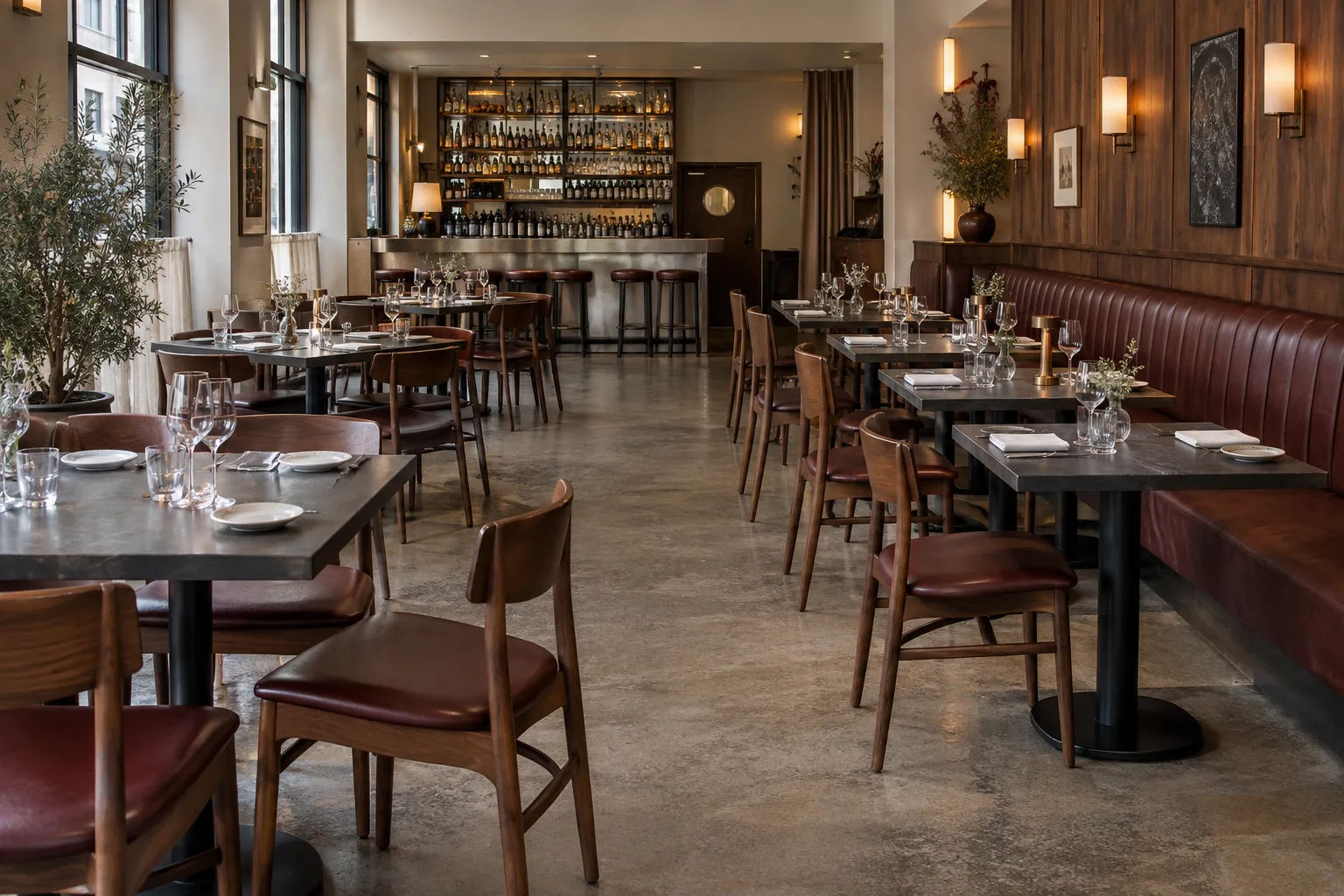 Urban Brasserie furniture concept interior