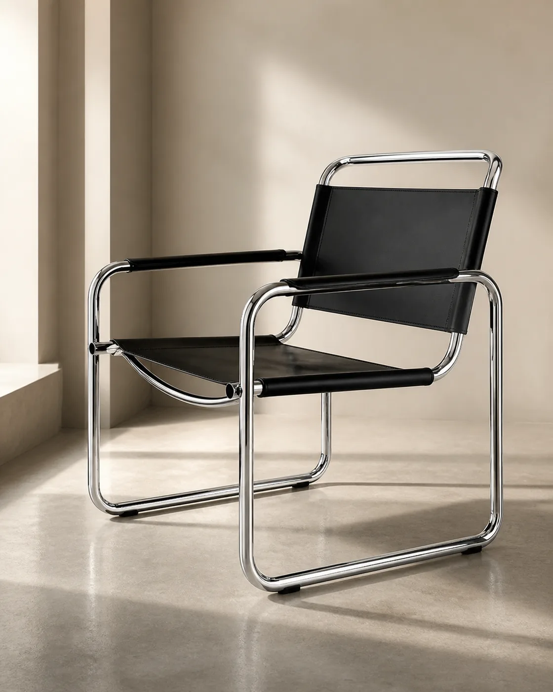 Chrome Furniture Finish applied to its dedicated furniture product