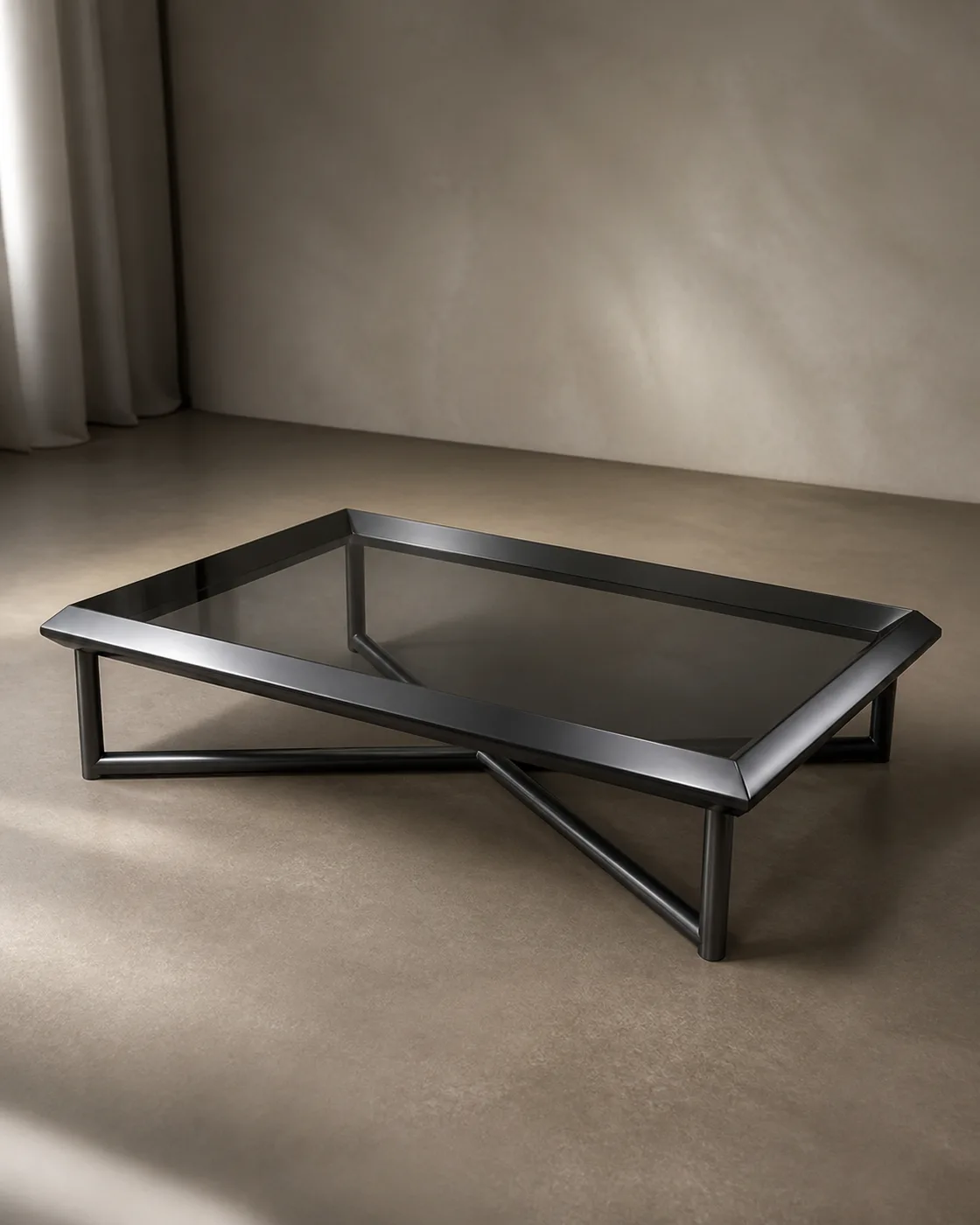 Gunmetal PVD Furniture Finish applied to its dedicated furniture product