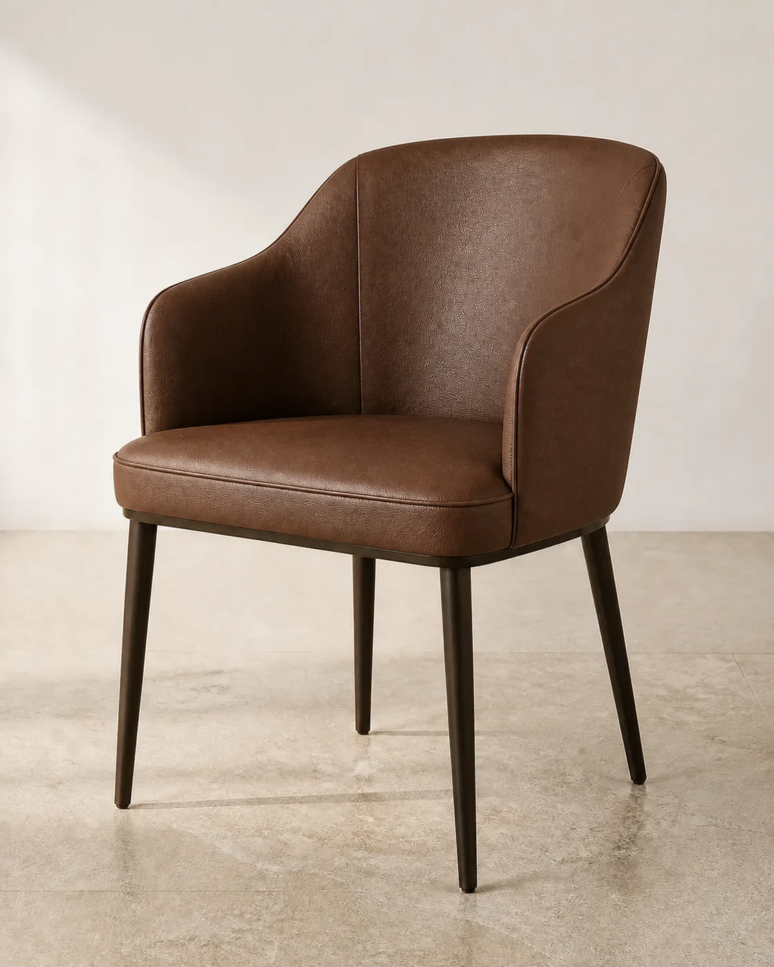 Sekers Capella Faux Leather applied to its dedicated furniture product