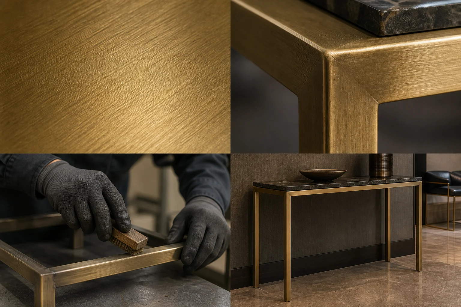 Metal & Hardware — Application view: completed decorative metal base