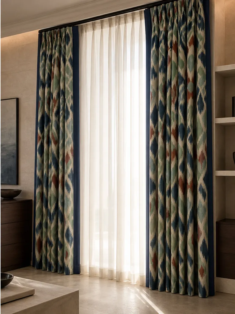 Curtains for hotel and residential projects