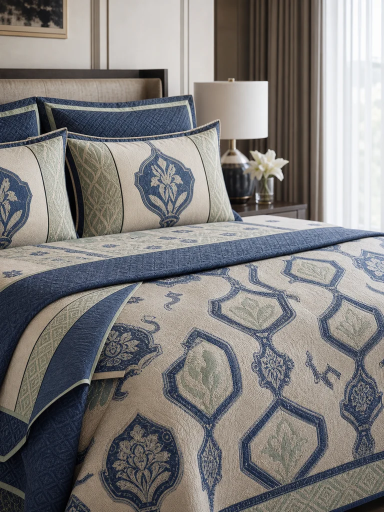 Lapis Crest Bed Set shown in Signature suites, residences, executive apartments
