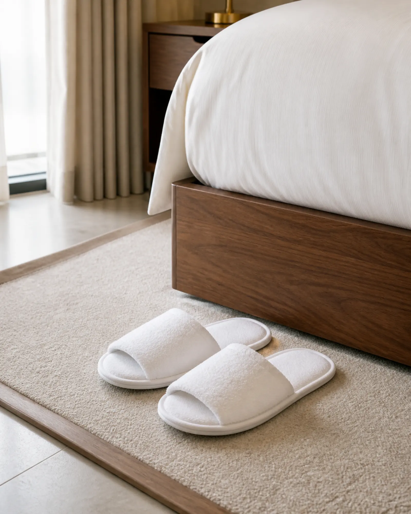Cotton Slipper in context - Guest rooms, suites, spas, serviced apartments, wellness areas