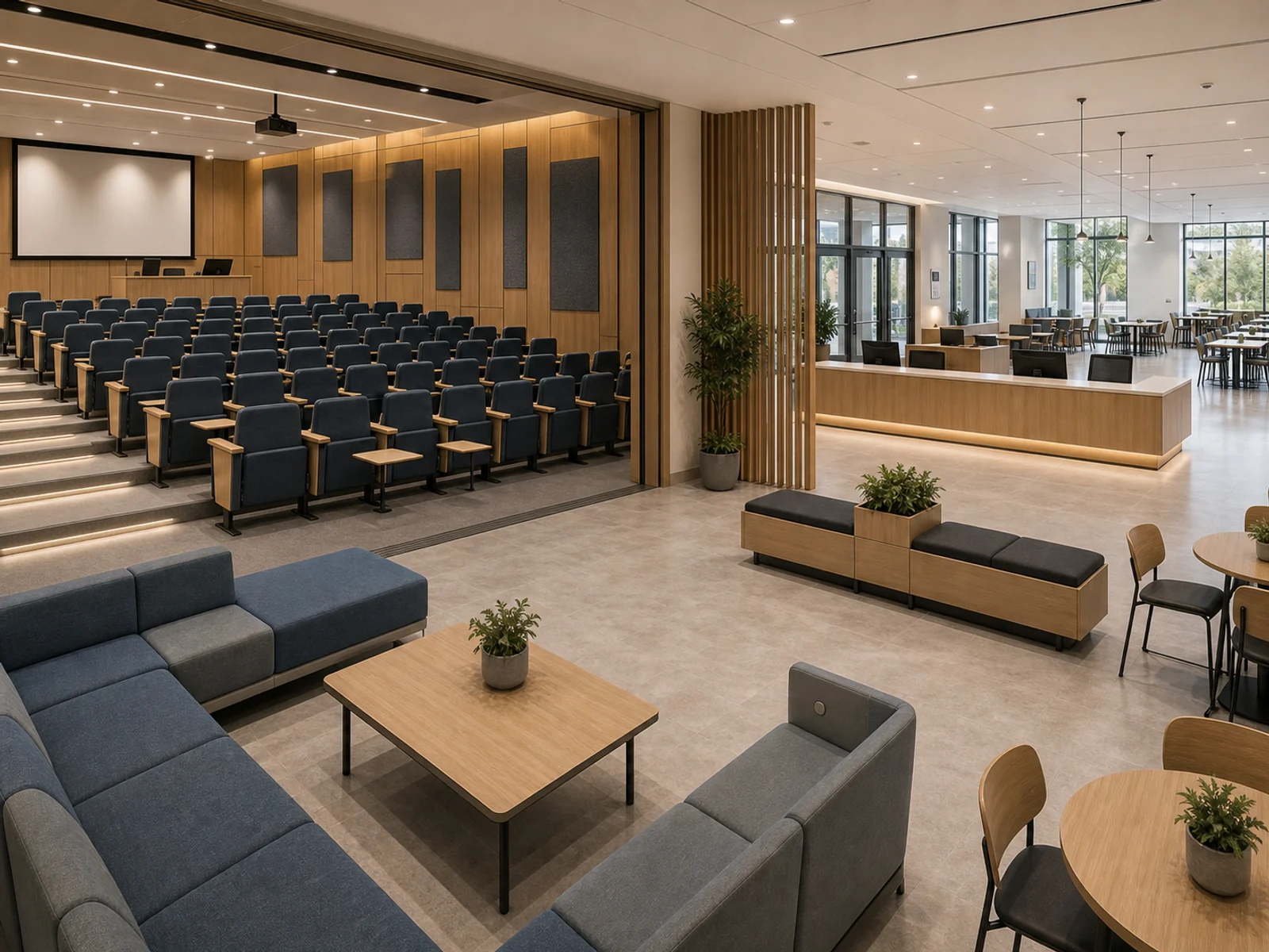 Education Furniture - Auditoriums & Public Areas