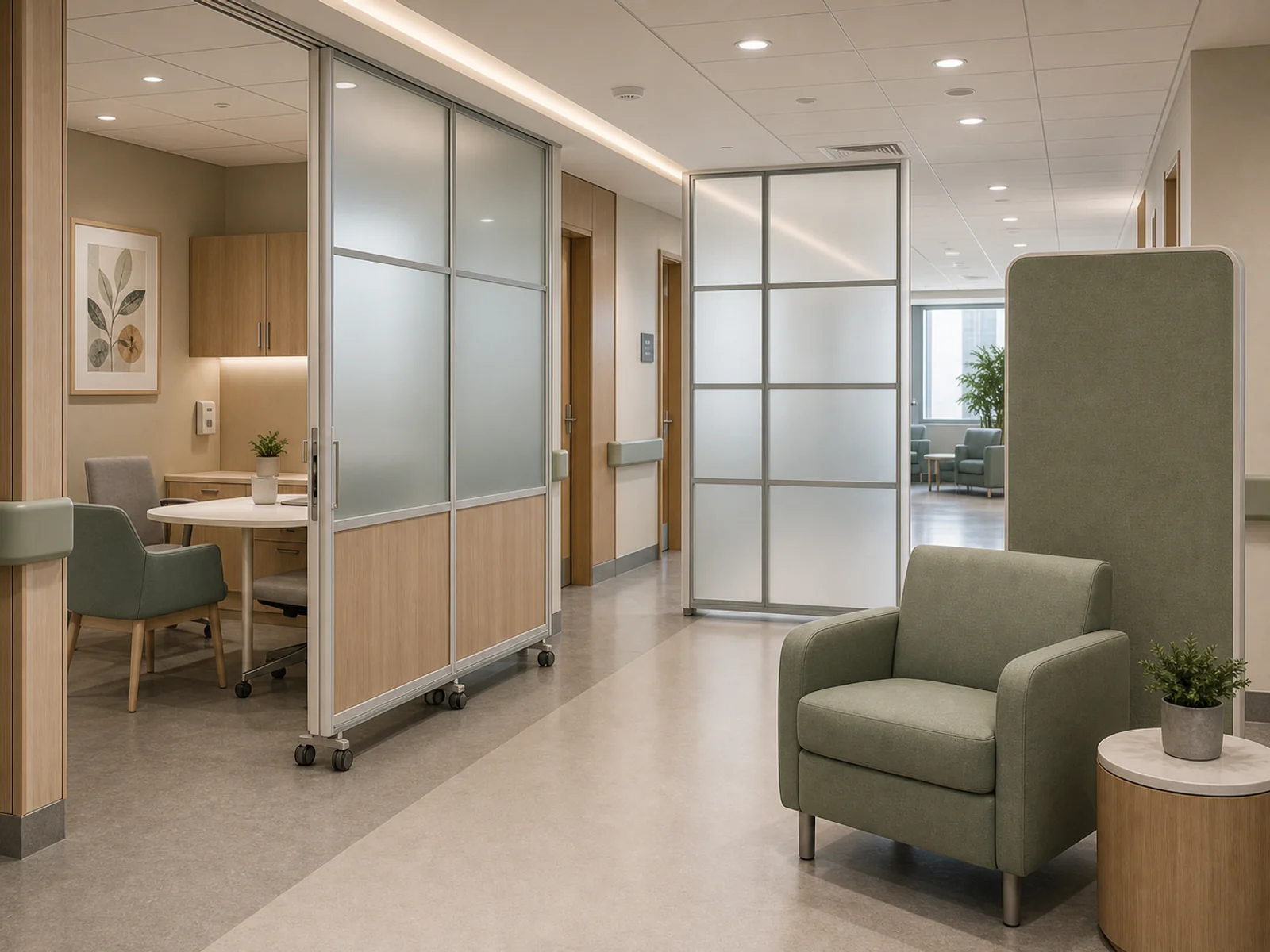 Hospital Furniture - Privacy & Zoning