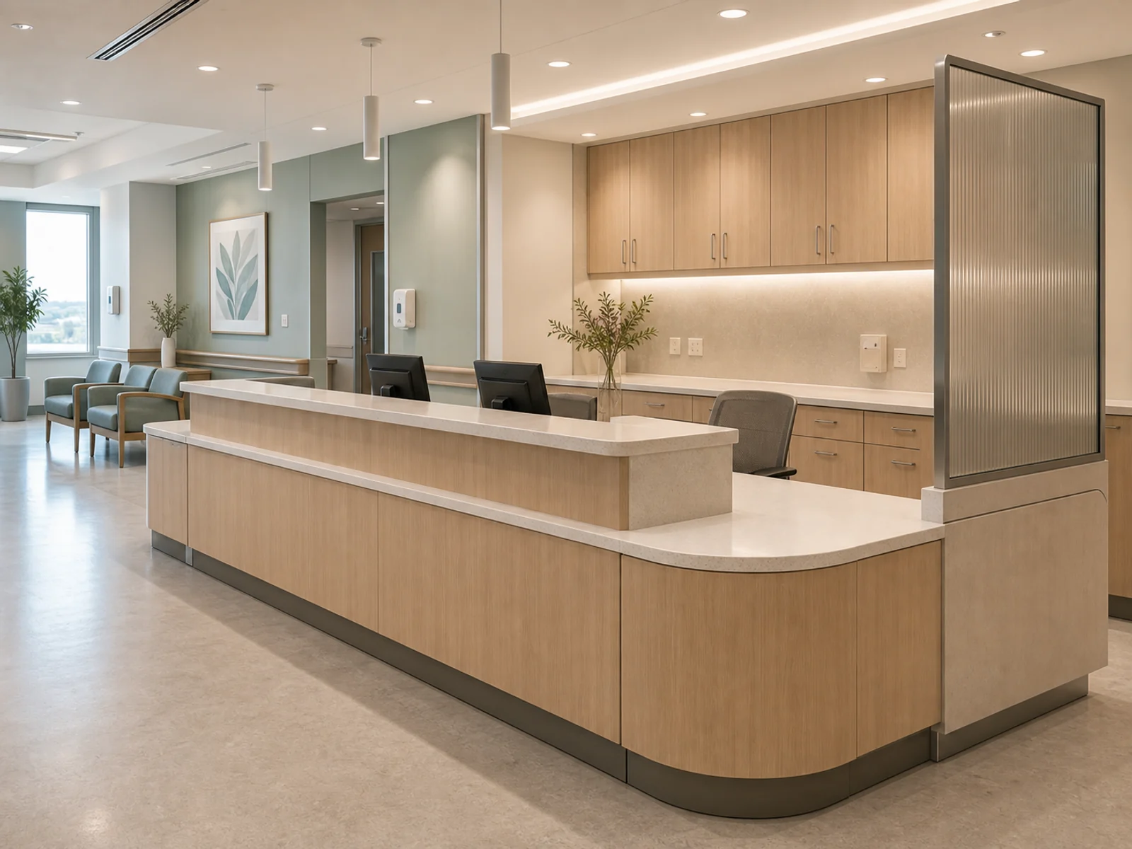 Hospital Furniture - Reception & Check-In