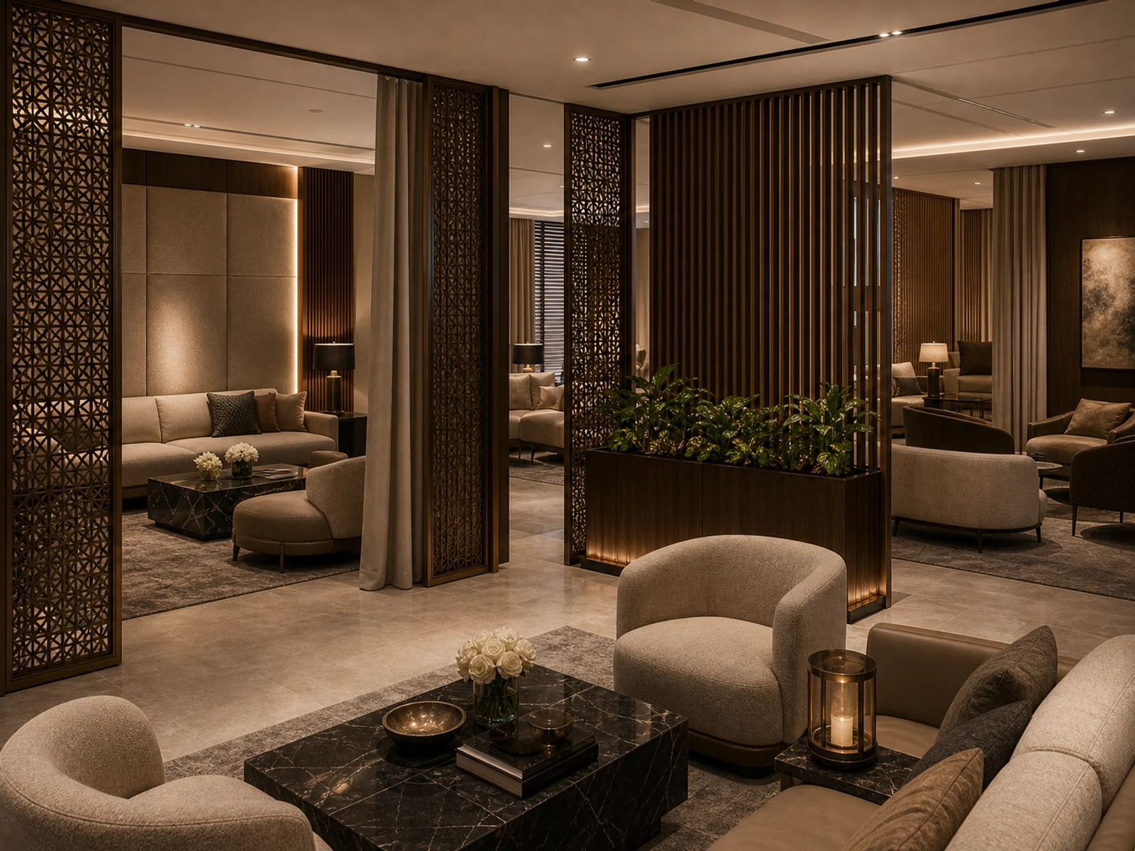 VIP Lounge Furniture - Privacy & Zoning