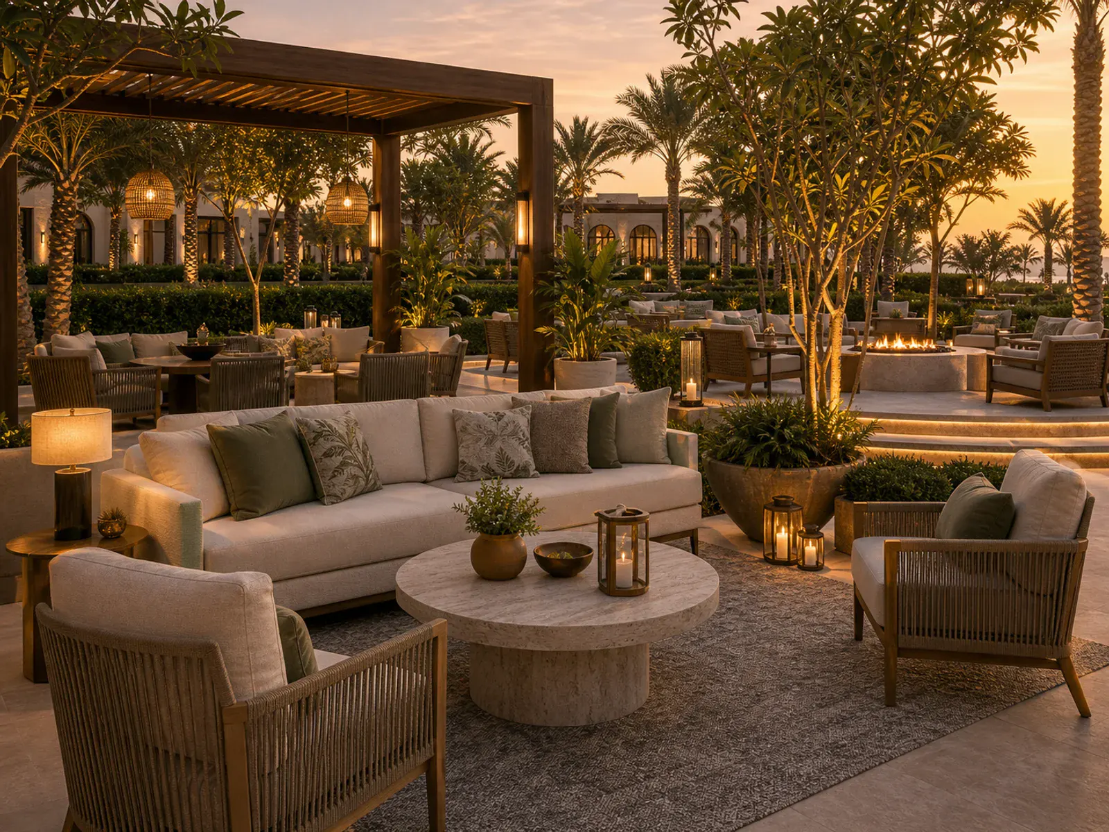 Resort, Pool & Beach Furniture - Garden Lounge Areas