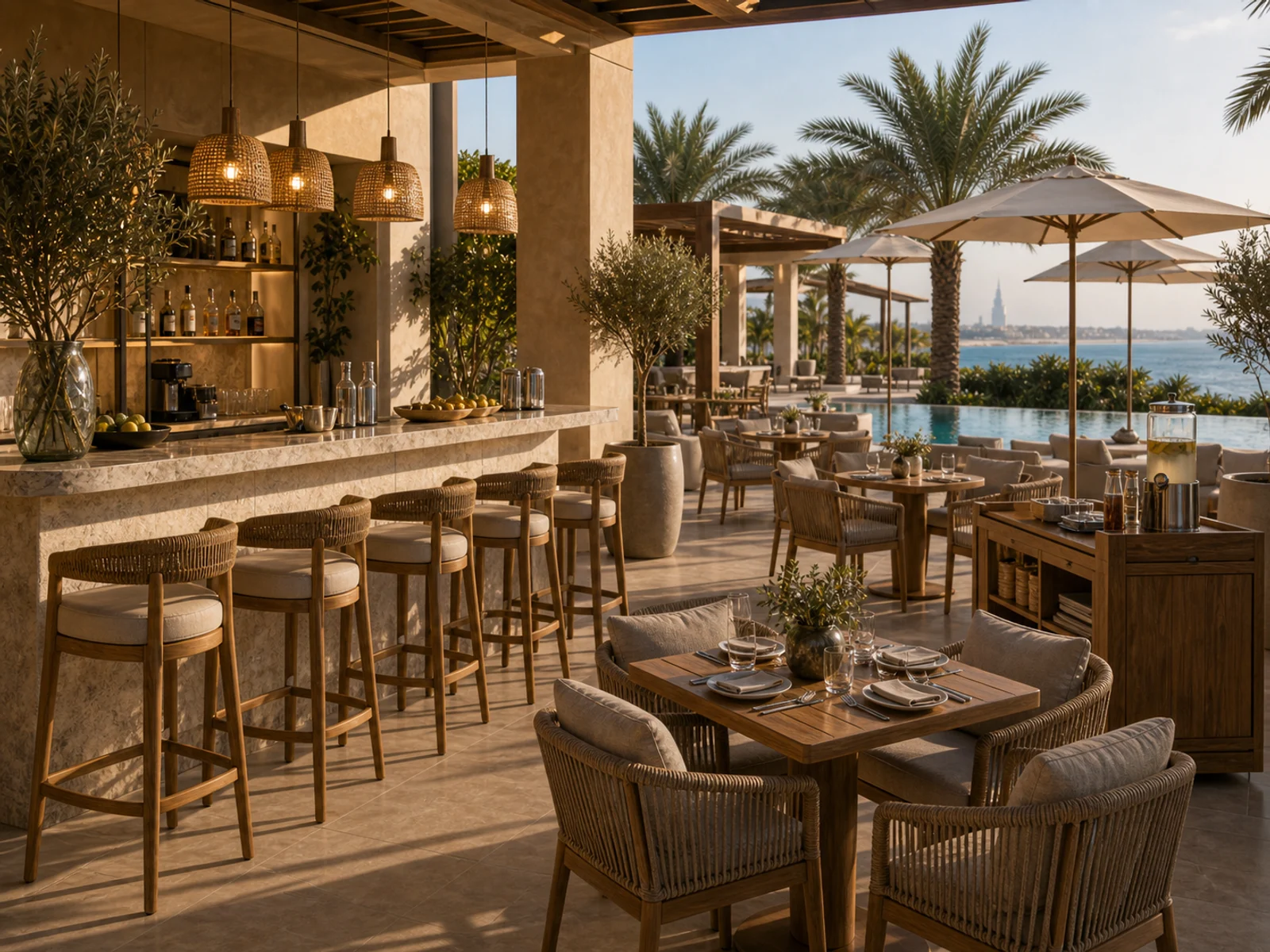 Resort, Pool & Beach Furniture - Outdoor Dining & Bars