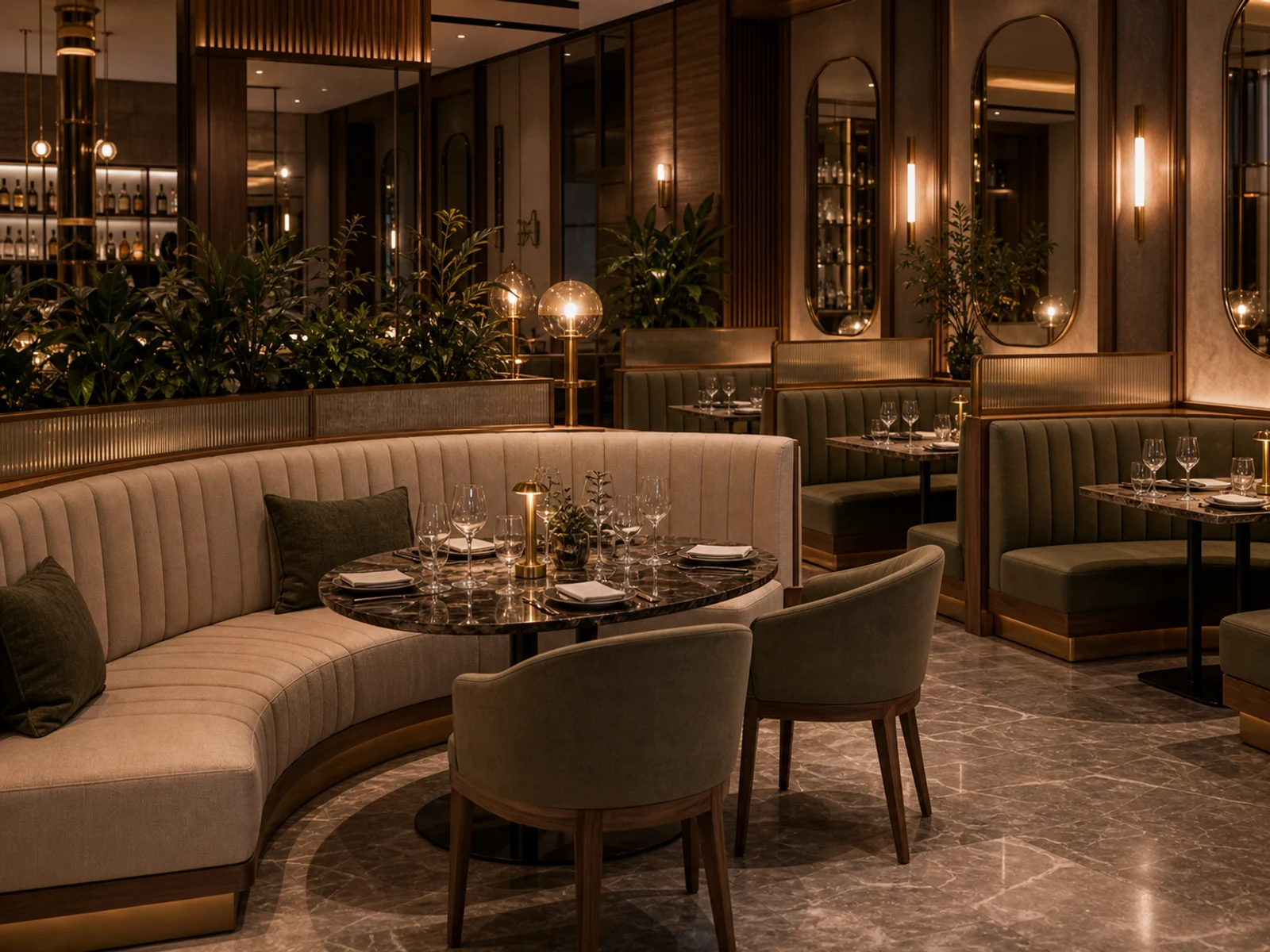 Restaurant Banquette Seating in Dubai: Custom Booths, Wall Seating, Dimensions, Upholstery, and Installation