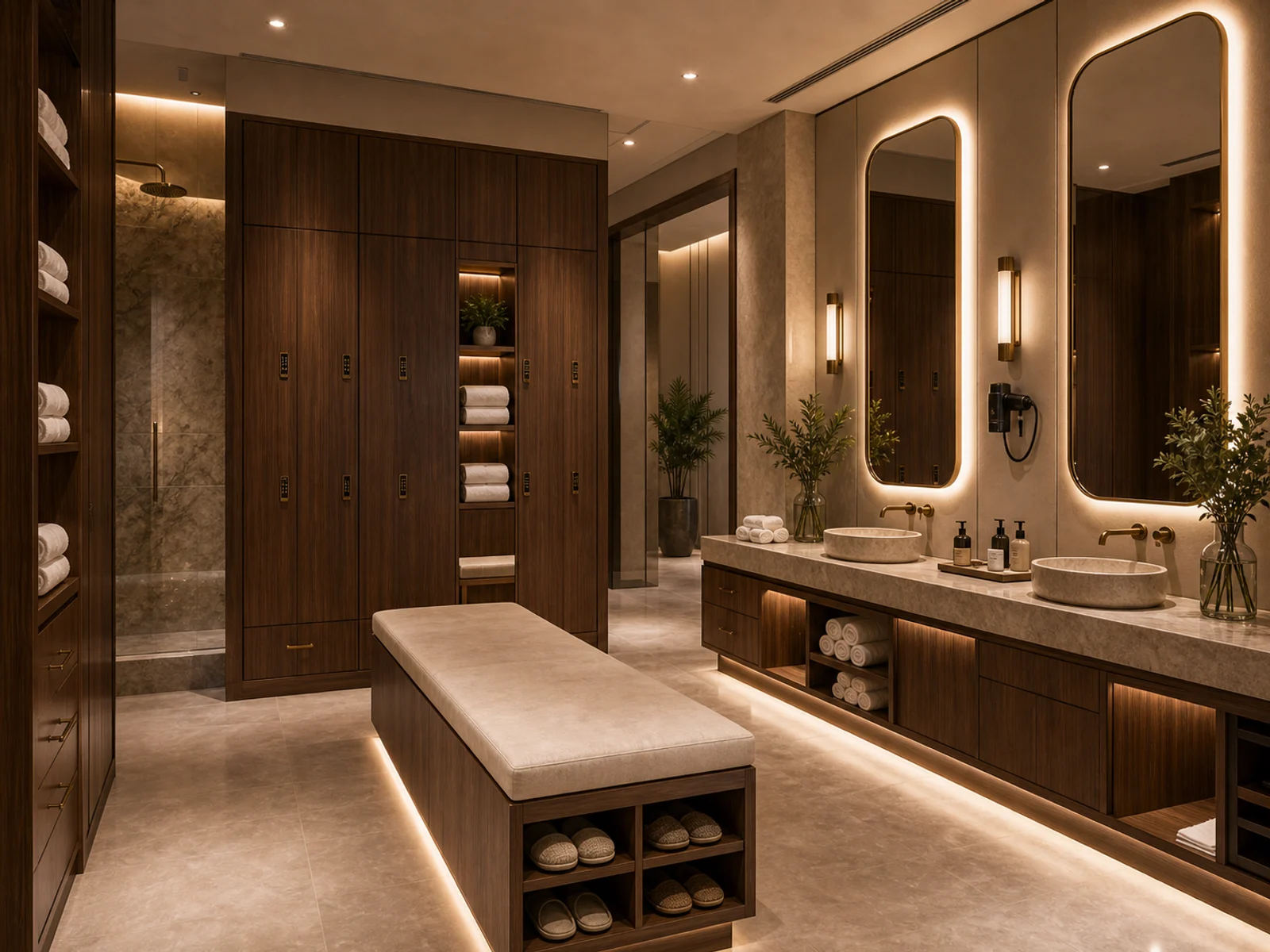 Spa & Wellness Furniture - Lockers & Vanities