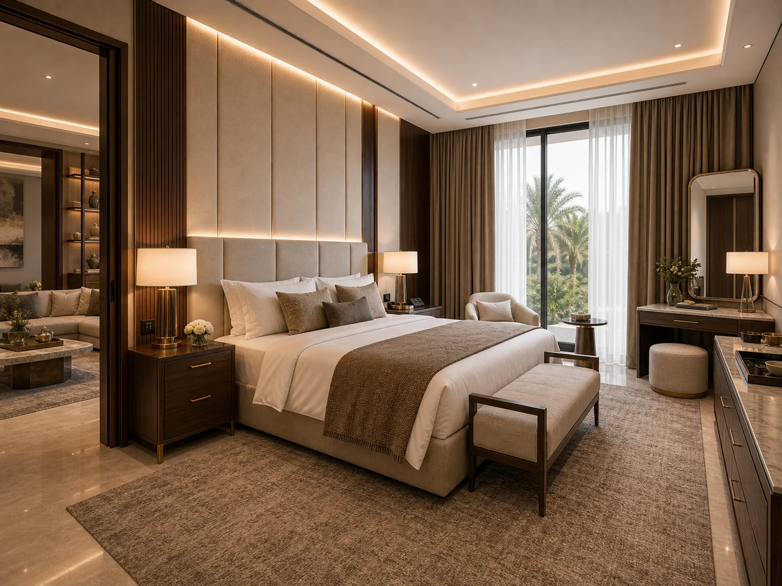 Hotel Suites & Branded Residences - Bedroom Suites