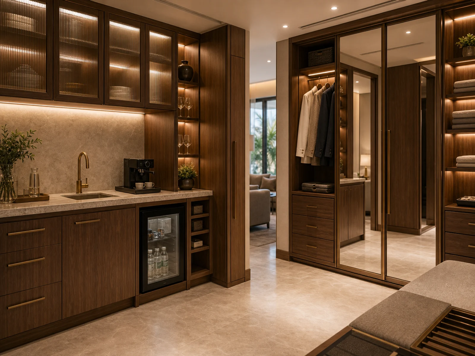 Hotel Suites & Branded Residences - Kitchenettes & Wardrobes