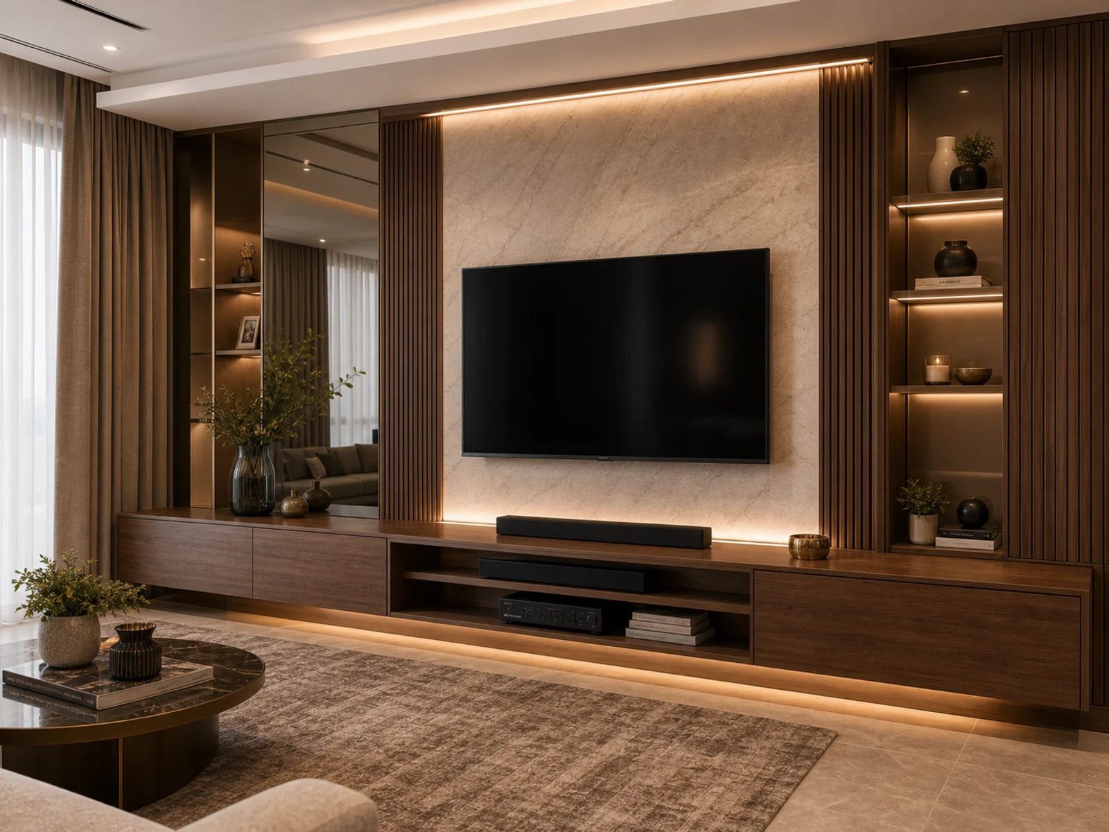 Custom Kitchens & Wardrobes - TV Walls & Media Units