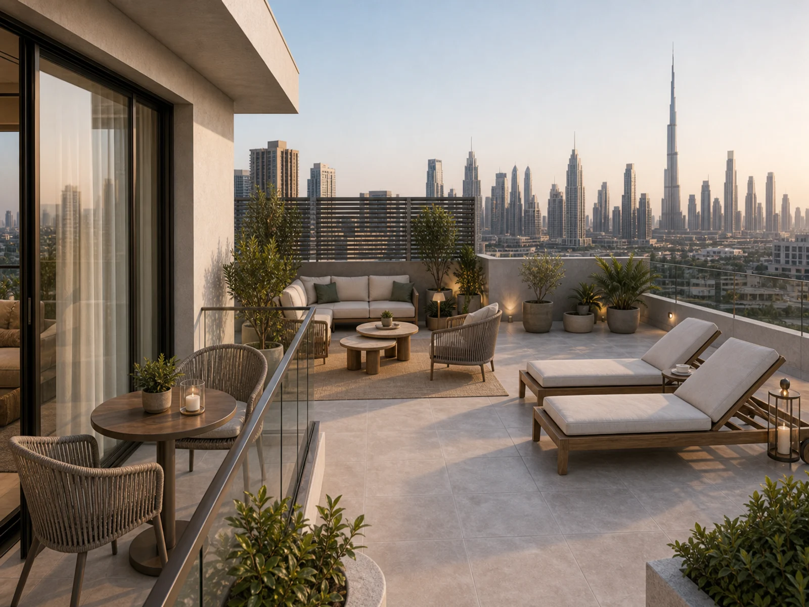 Outdoor Villa & Terrace Furniture - Balconies & Rooftops