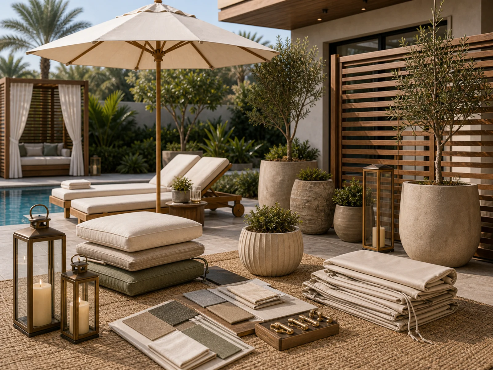 Outdoor Villa & Terrace Furniture - Shade & Accessories