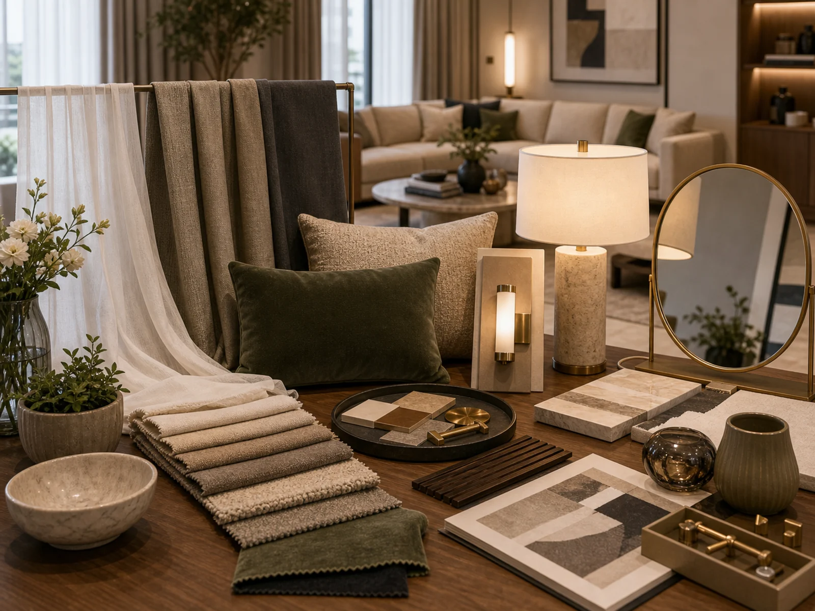 Living, Dining & Bedroom Furniture - Soft Finishes & Styling