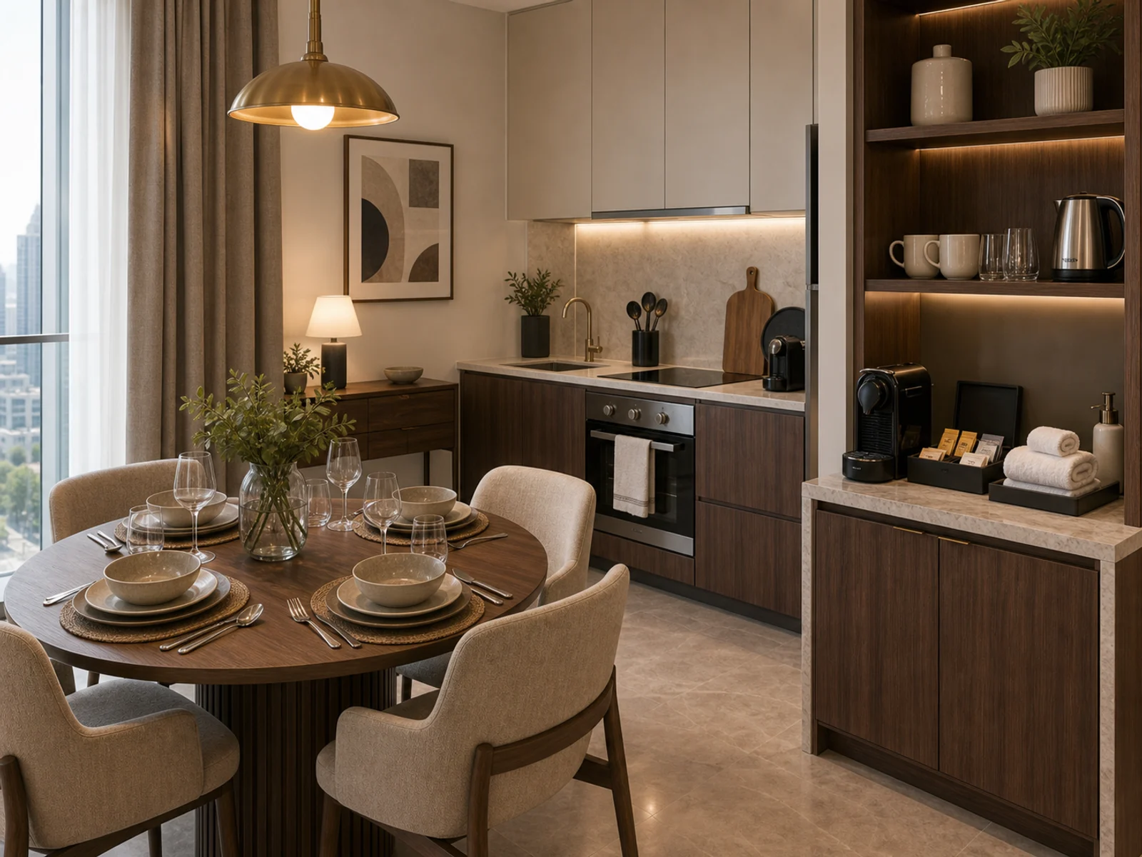Serviced Apartment & Holiday Home Furniture - Dining, Kitchen & Amenities