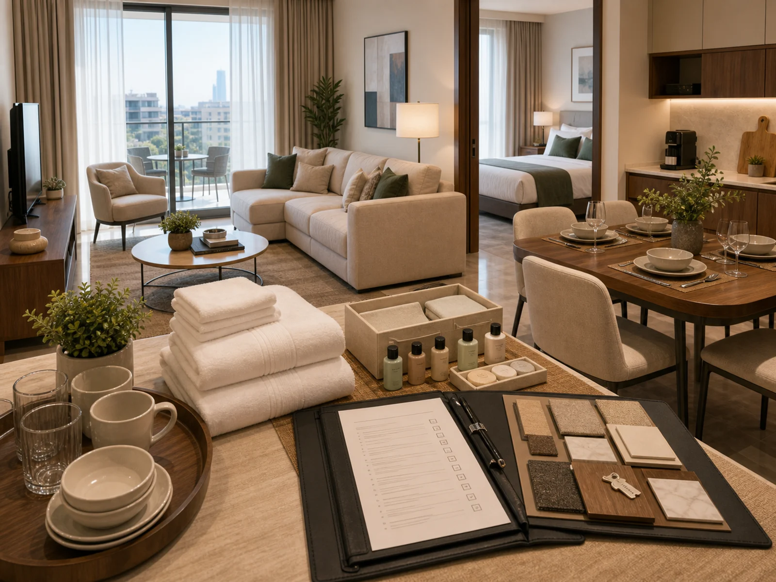 Serviced Apartment & Holiday Home Furniture - Turnkey Handover